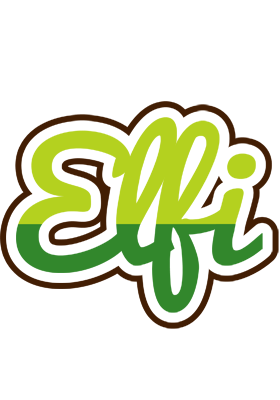Elfi golfing logo