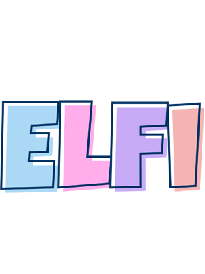 Elfi pastel logo