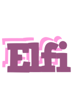 Elfi relaxing logo