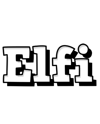 Elfi snowing logo