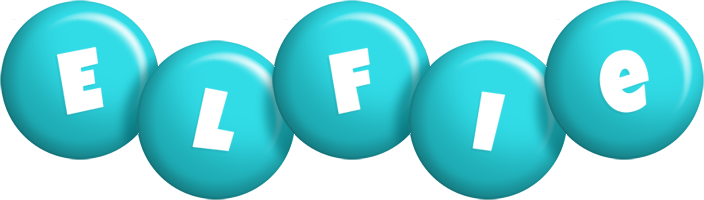 Elfie candy-azur logo