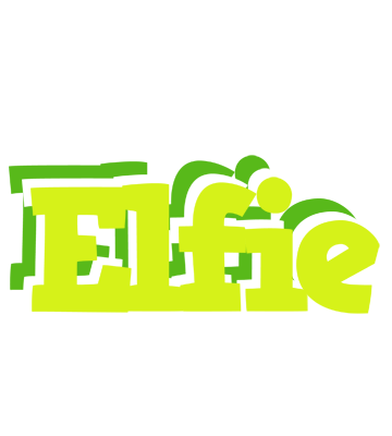 Elfie citrus logo