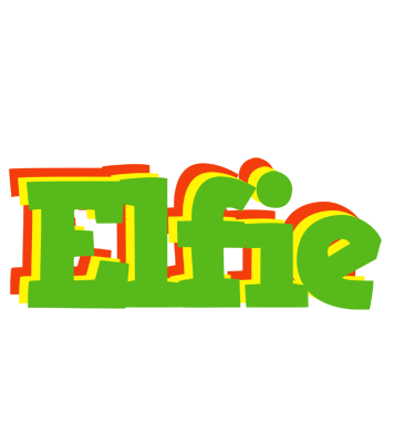 Elfie crocodile logo