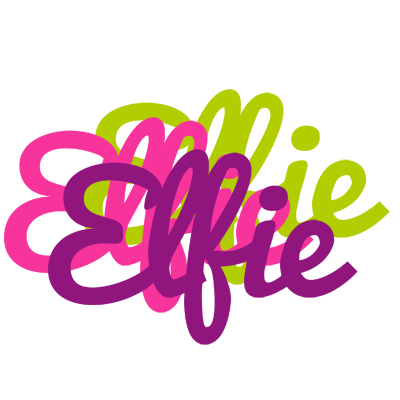 Elfie flowers logo