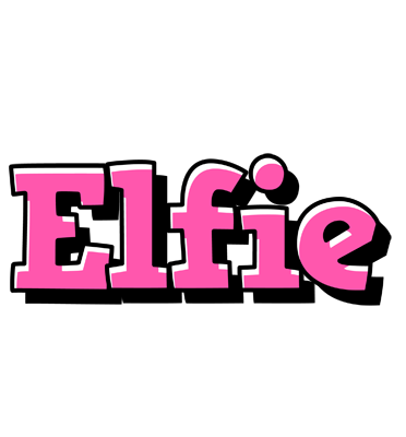 Elfie girlish logo