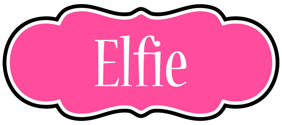 Elfie invitation logo