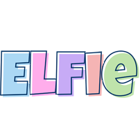 Elfie pastel logo