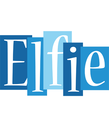 Elfie winter logo