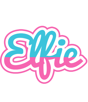 Elfie woman logo