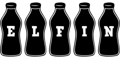 Elfin bottle logo