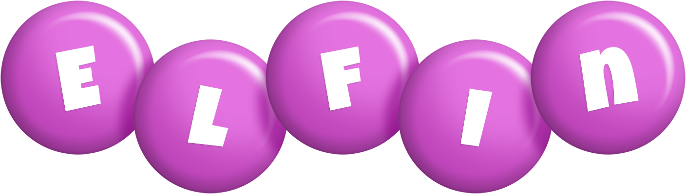 Elfin candy-purple logo