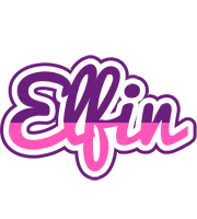 Elfin cheerful logo