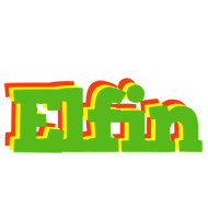 Elfin crocodile logo