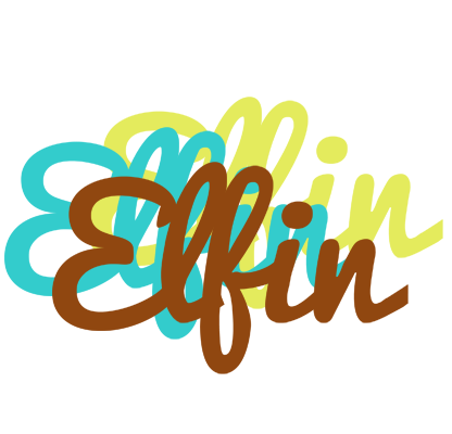 Elfin cupcake logo
