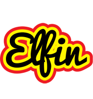 Elfin flaming logo