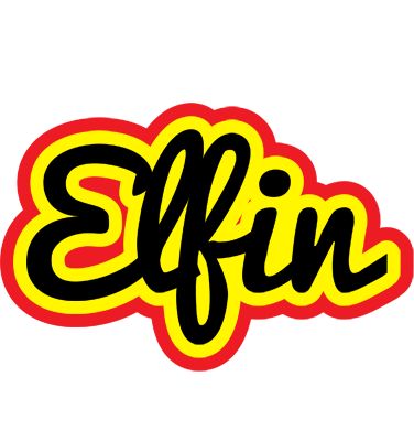 Elfin flaming logo