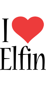 Elfin i-love logo