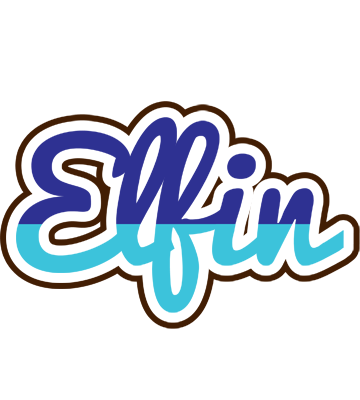 Elfin raining logo