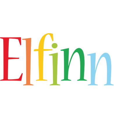 Elfinn birthday logo