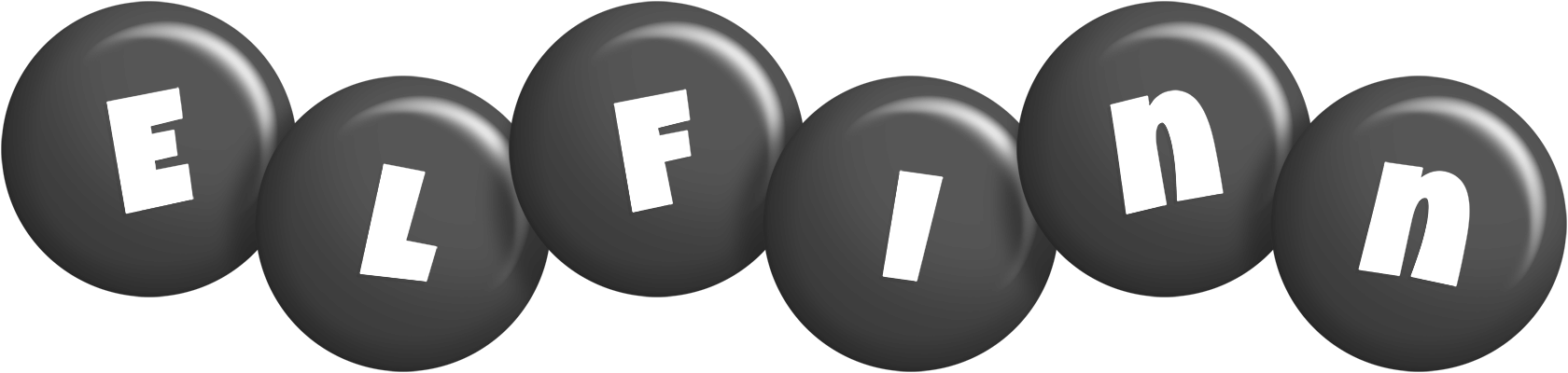 Elfinn candy-black logo