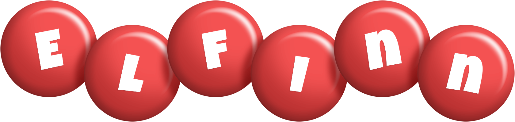 Elfinn candy-red logo