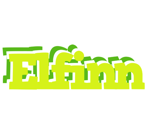 Elfinn citrus logo