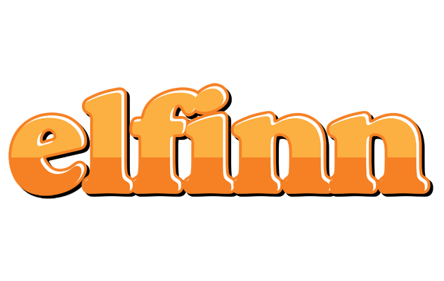 Elfinn orange logo