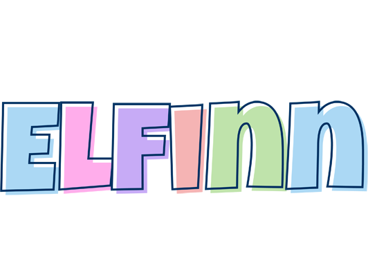 Elfinn pastel logo