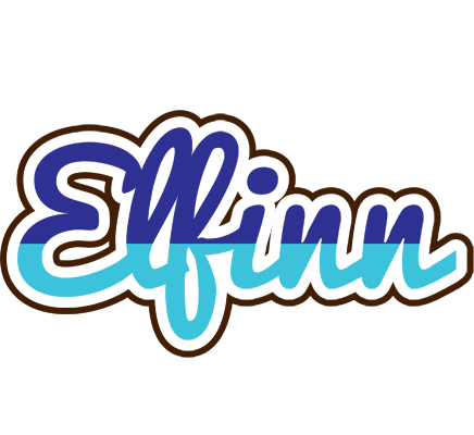 Elfinn raining logo