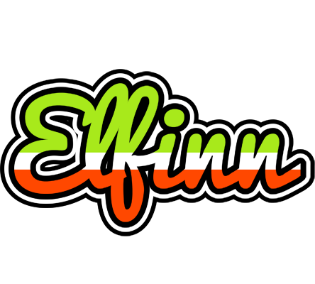 Elfinn superfun logo