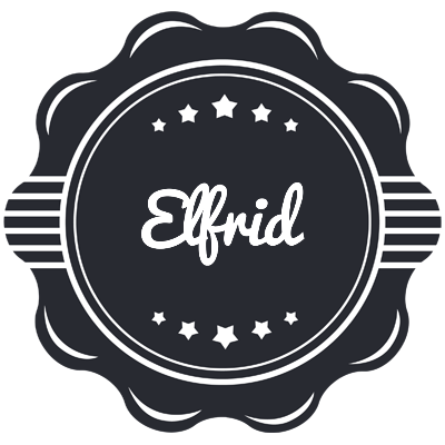 Elfrid badge logo