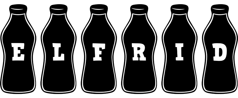 Elfrid bottle logo