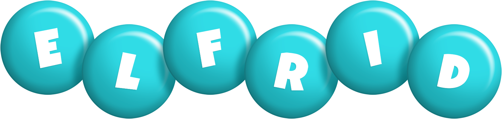 Elfrid candy-azur logo