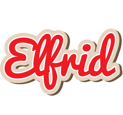 Elfrid chocolate logo