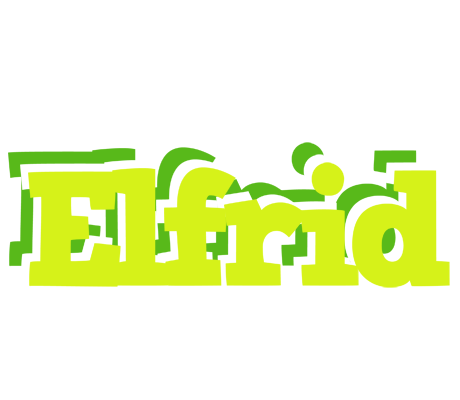 Elfrid citrus logo