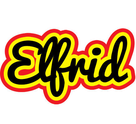 Elfrid flaming logo