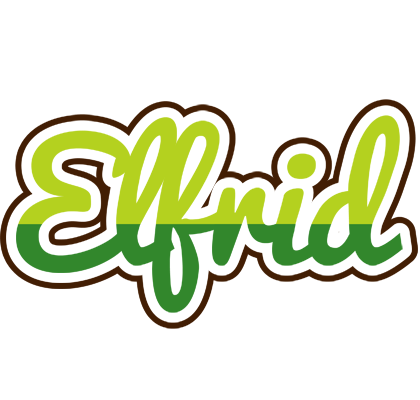 Elfrid golfing logo