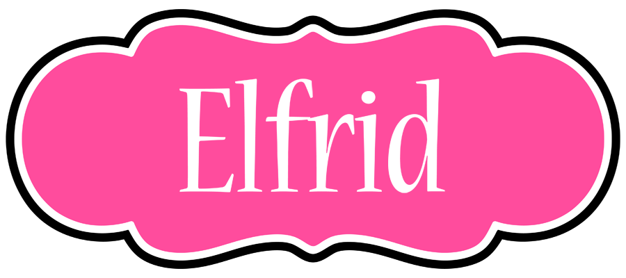 Elfrid invitation logo