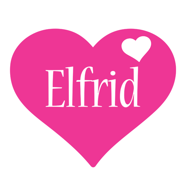 Elfrid love-heart logo