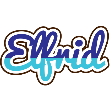 Elfrid raining logo