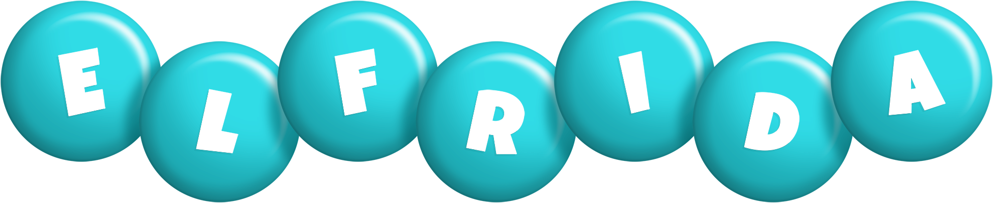 Elfrida candy-azur logo