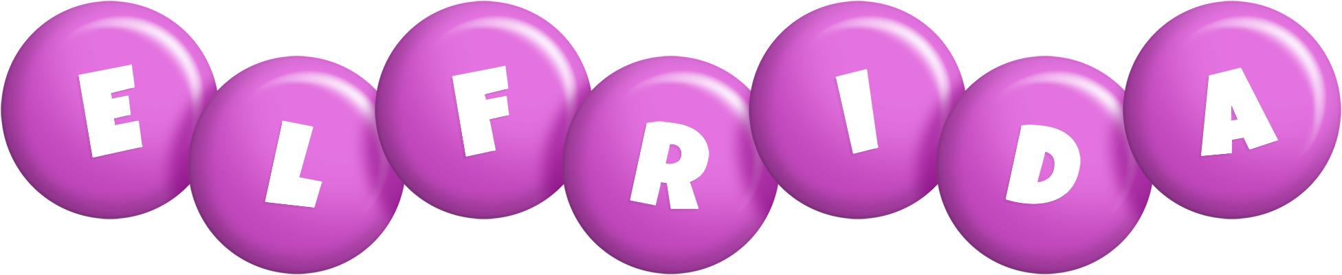 Elfrida candy-purple logo