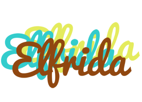 Elfrida cupcake logo