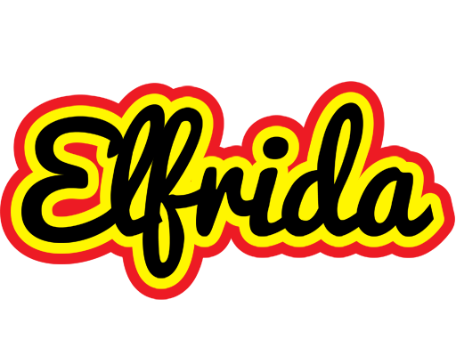 Elfrida flaming logo