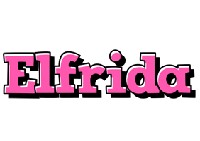 Elfrida girlish logo