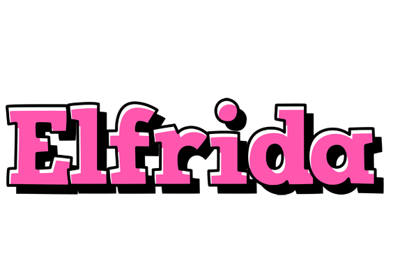 Elfrida girlish logo