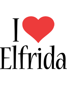 Elfrida i-love logo