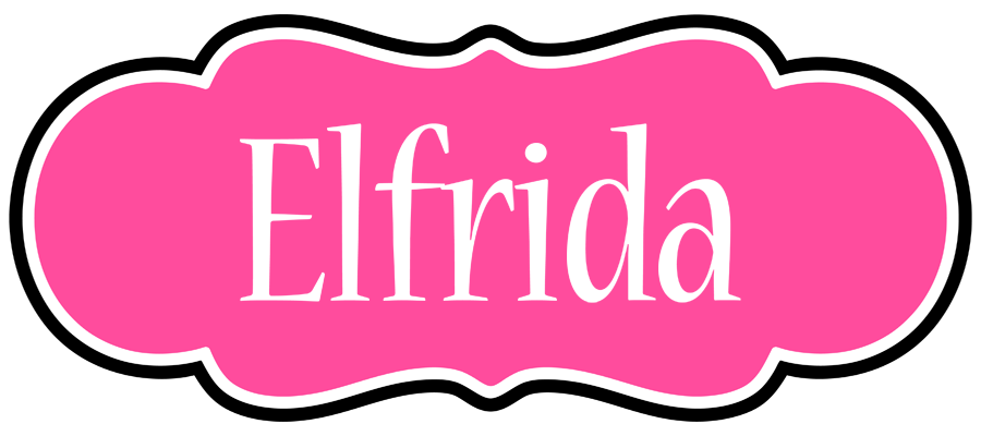 Elfrida invitation logo