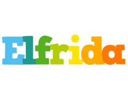 Elfrida rainbows logo