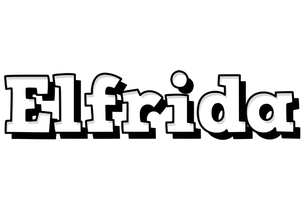 Elfrida snowing logo